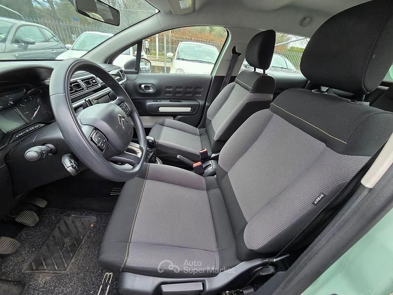Usata Citroën C3 Feel 102 CV (75 kW) 2019 Verde Utilitaria