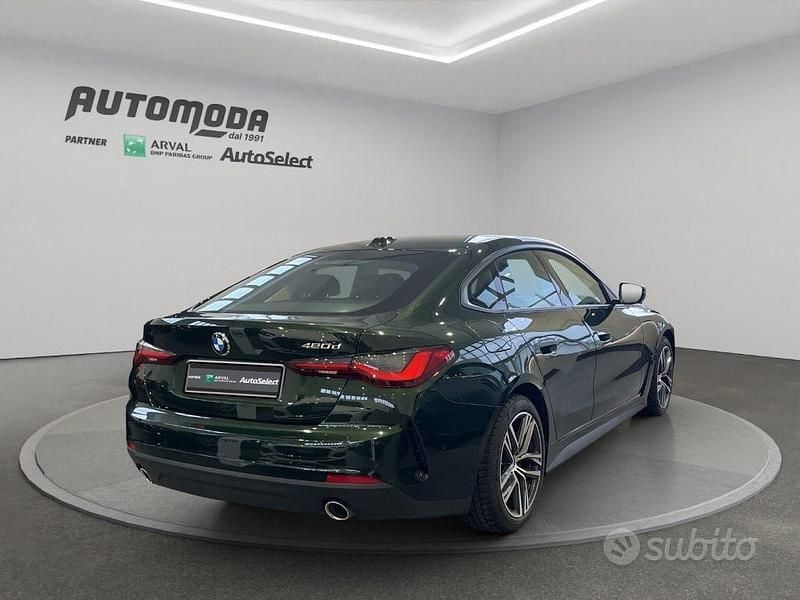 Usata BMW 420 Gran Coupé 190 CV (139 kW) 2022 Verde Coupé