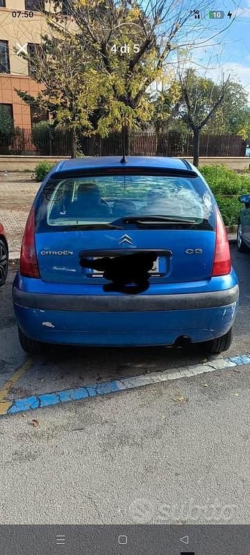 Gebraucht Citroën C3 60 PS (44 kW) 2003 Blau Kleinwagen