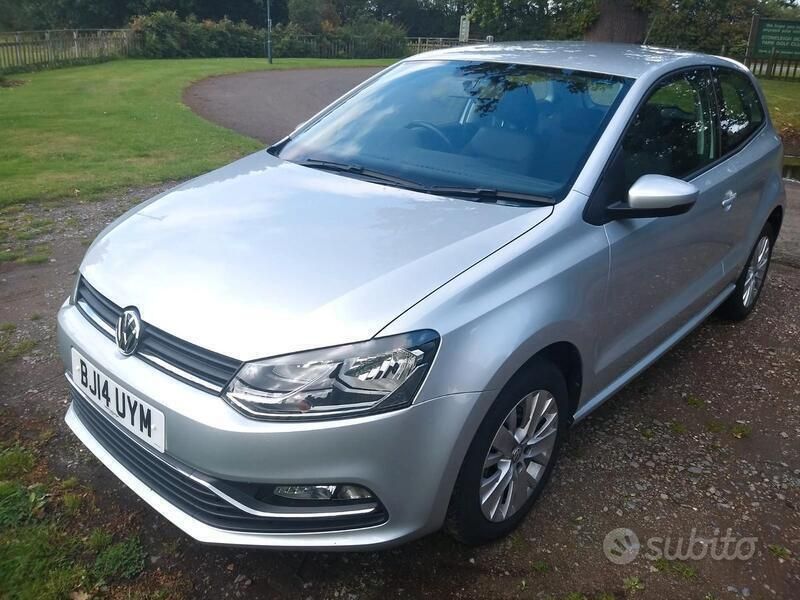 Usata VW Polo 90 CV (66 kW) 2014 Grigio Utilitaria