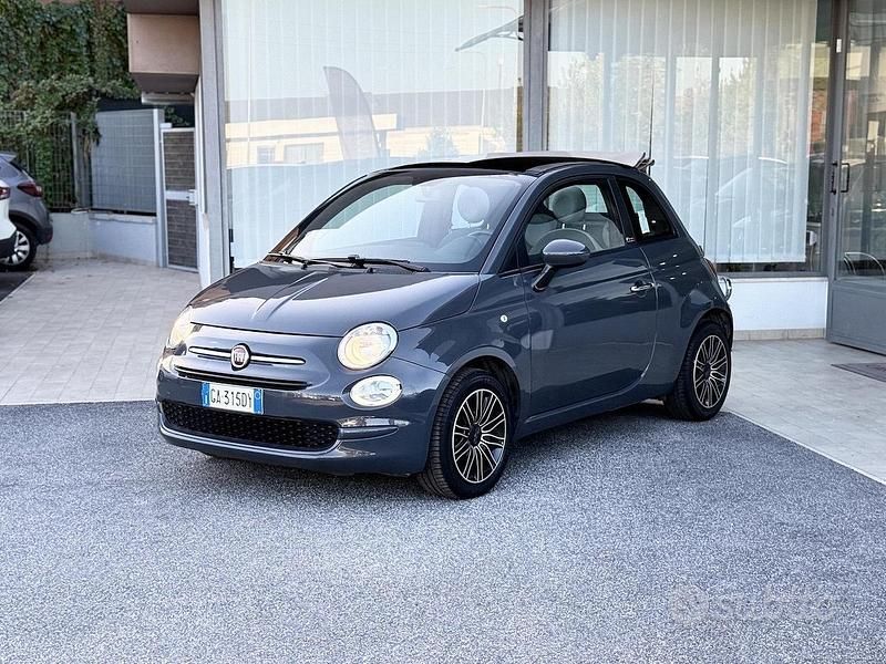 Usata Fiat 500 69 CV (50 kW) 2020 Grigio Cabrio