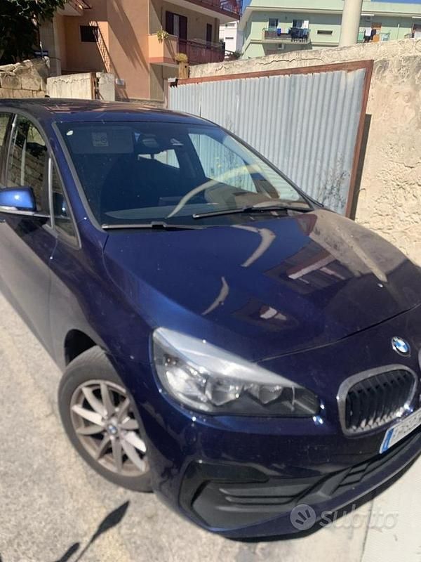 Usata BMW 216 116 CV (85 kW) 2018 Blu Monovolume