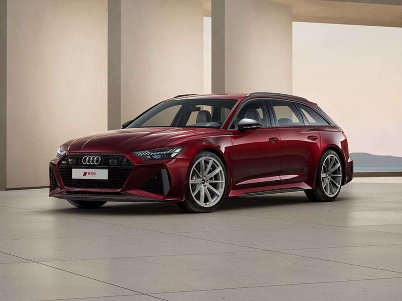 Rosso granatina metallizzato Nuova 2025 Audi RS6 Performance Station wagon | 188.145 € - Immagine 1/4