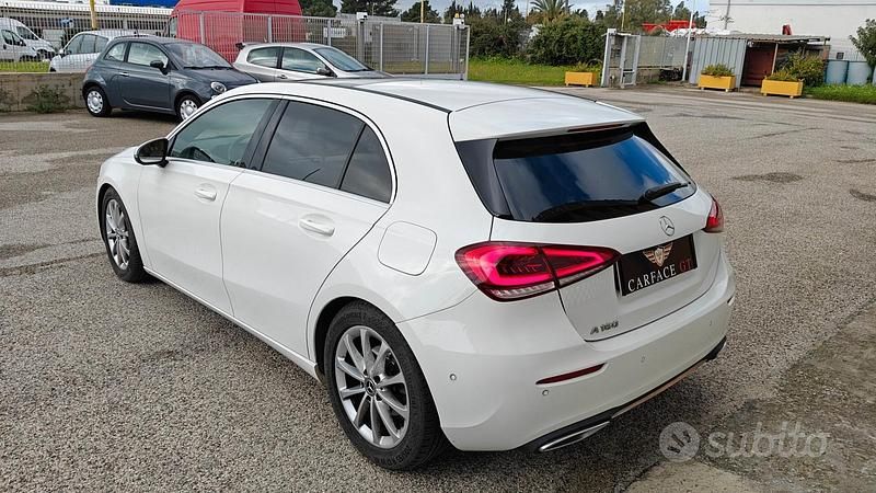 Usata Mercedes A160 109 CV (80 kW) 2019 Bianco Berlina