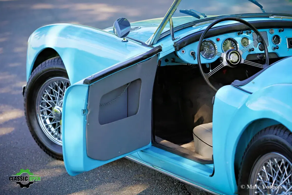 Usata MG MGA 72 CV (52 kW) 1957 Blu Cabrio