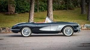 Usata Chevrolet Corvette 248 CV (182 kW) 1958 Nero Cabrio