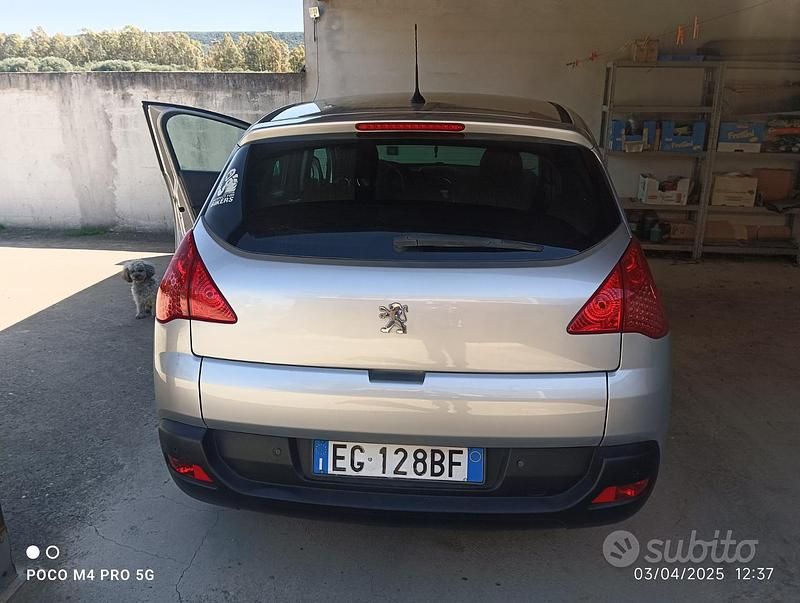 Usata Peugeot 3008 109 CV (80 kW) 2012 Grigio SUV
