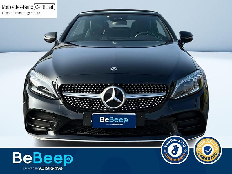 Usata Mercedes 220 Premium Plus 194 CV (142 kW) 2021 Nero pastello Cabrio