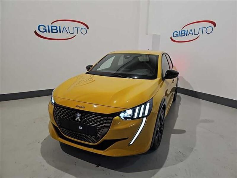 Usata Peugeot e-208 Allure 100 kW (136 CV) 2023 Giallo Utilitaria
