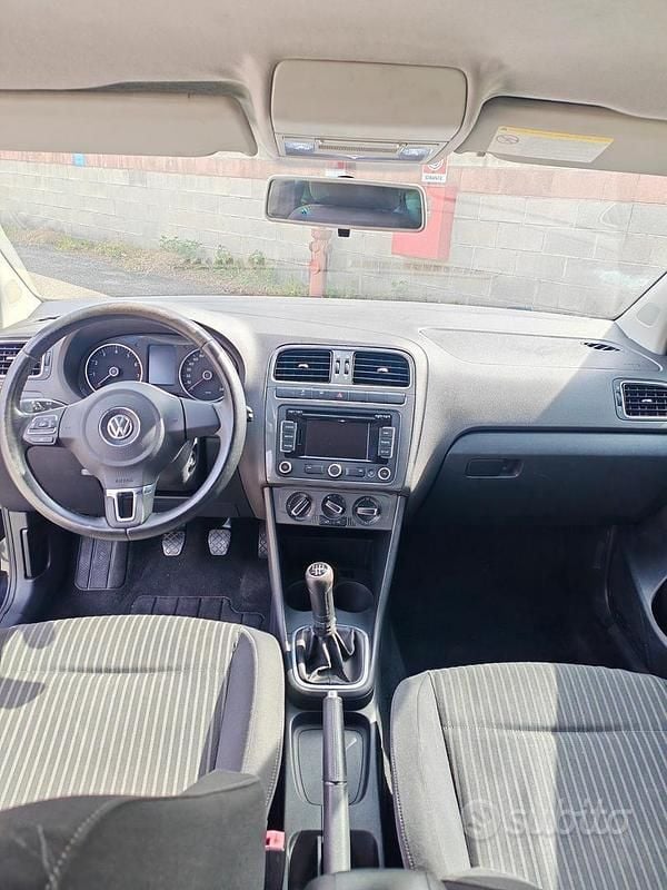 Usata VW Polo 85 CV (62 kW) 2010 Nero Utilitaria
