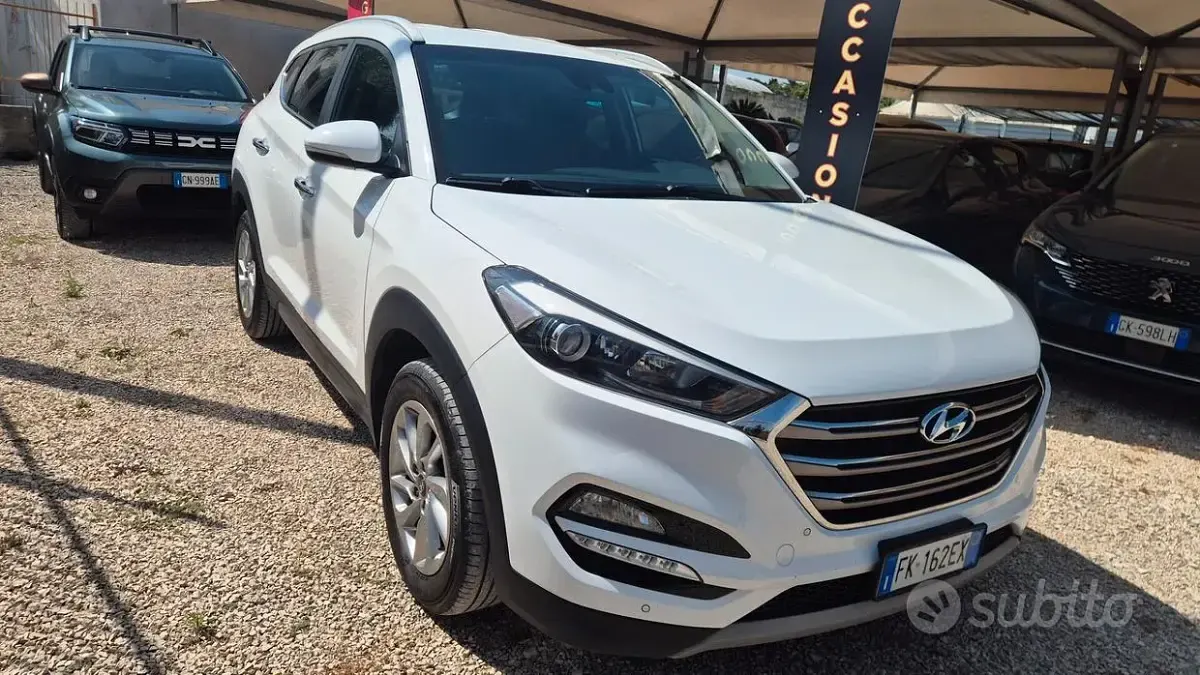 Usata Hyundai Tucson Xpossible 116 CV (85 kW) 2017 Bianco SUV