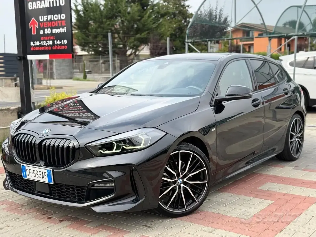 Usata BMW 118 M Sport 136 CV (100 kW) 2021 Nero Berlina