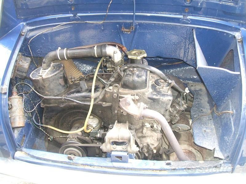 Usata Autobianchi Bianchina 1960 Blu Utilitaria