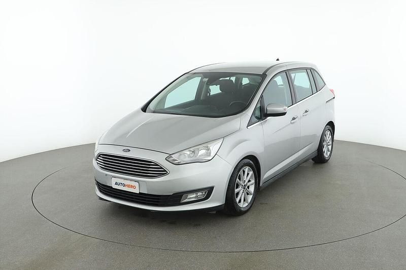 Argento Usata 2016 Ford Grand C-Max Titanium Monovolume | 11.299 € (Buon prezzo) - Immagine 1/4