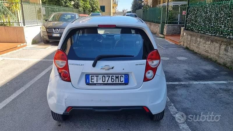 Usata Chevrolet Spark LS 68 CV (50 kW) 2014 Bianco Utilitaria