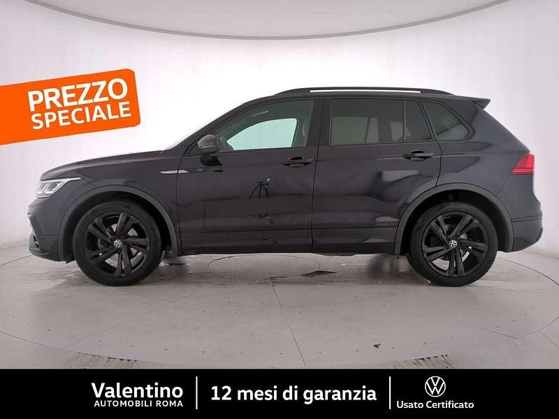 Usata VW Tiguan R-line 150 CV (110 kW) 2023 Nero SUV