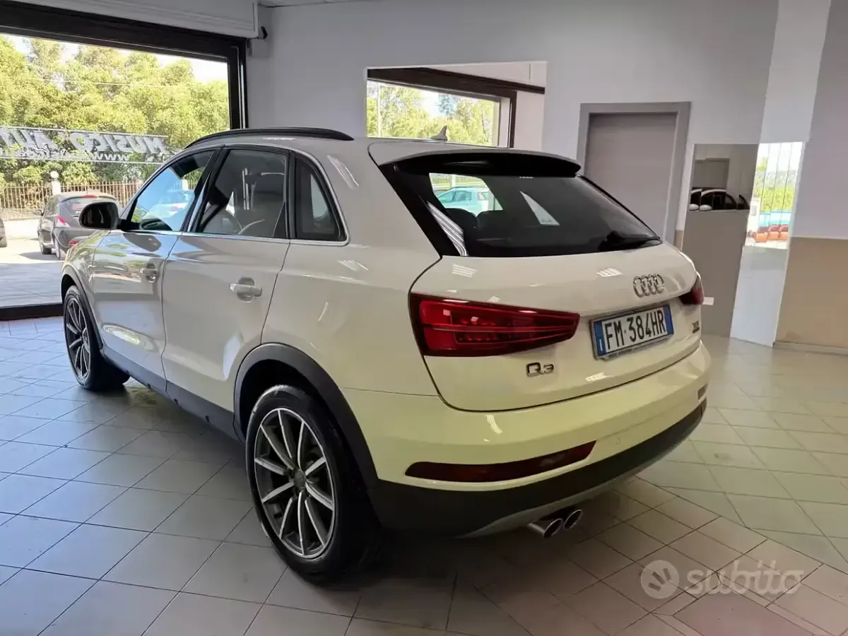 Usata Audi Q3 150 CV (110 kW) 2018 Bianco SUV