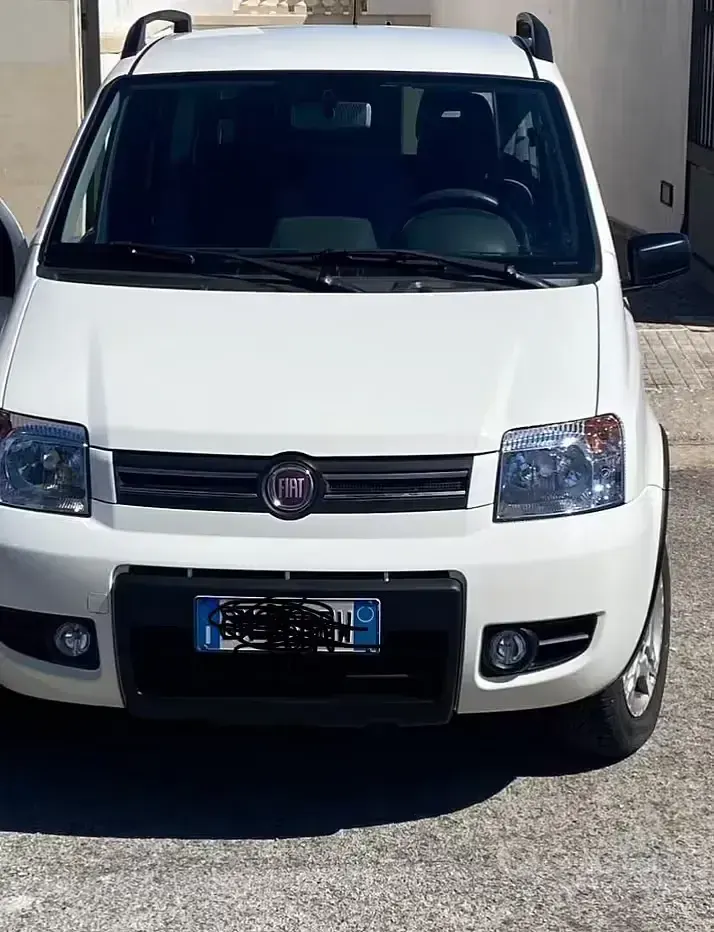 Usata Fiat Panda 4x4 69 CV (50 kW) 2008 Bianco Utilitaria