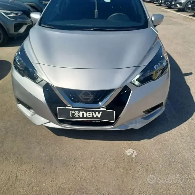 Usata Nissan Micra Acenta 92 CV (67 kW) 2021 Grigio Utilitaria