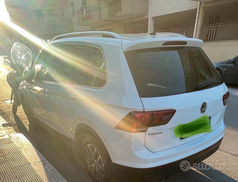 Usata VW Tiguan 116 CV (85 kW) 2018 Bianco SUV