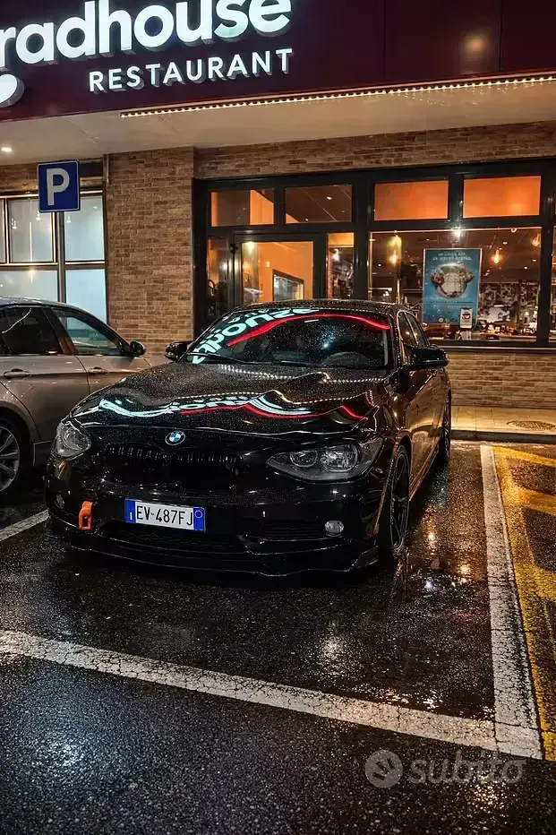 Usata BMW 114 Efficient Dynamics 95 CV (69 kW) 2014 Nero Utilitaria