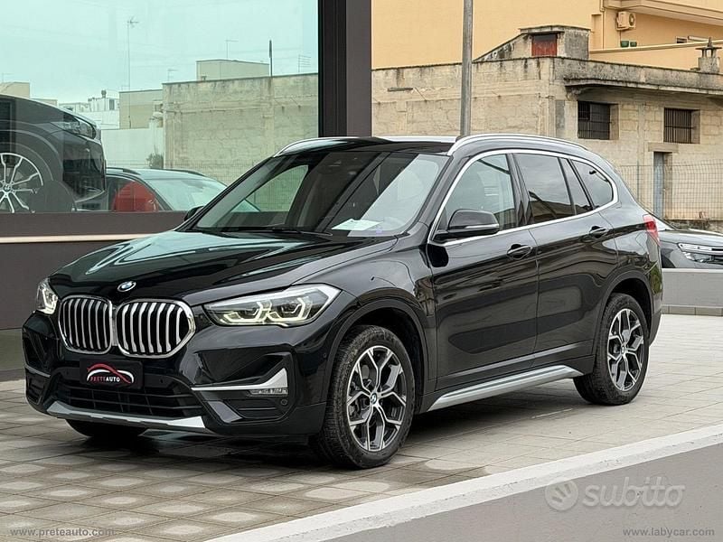 Usata BMW X1 xLine 150 CV (110 kW) 2021 Nero SUV