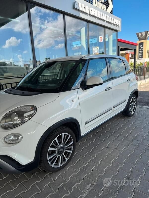 Usata Fiat 500L Cross 95 CV (69 kW) 2017 Bianco Monovolume
