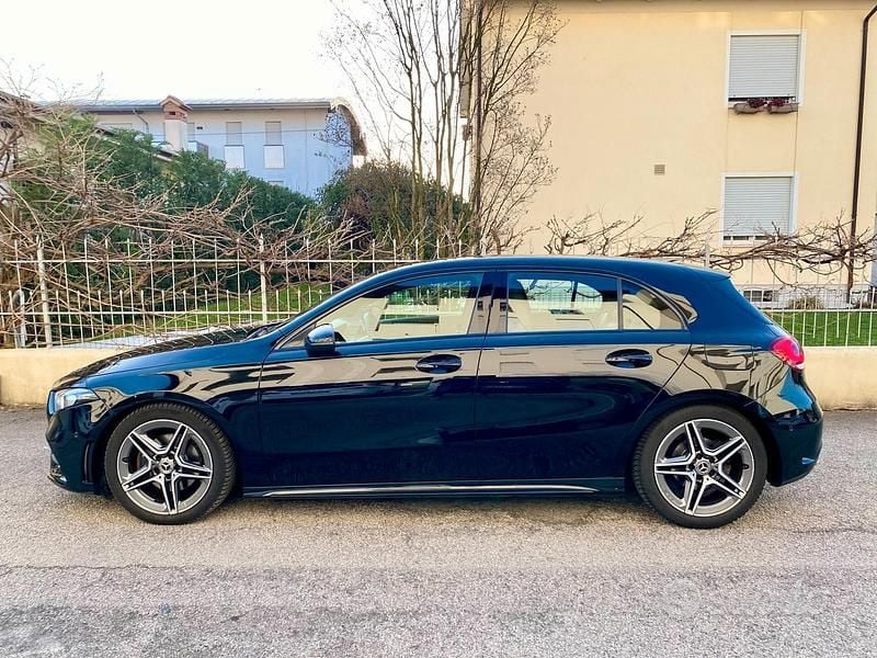 Usata Mercedes A200 Premium 150 CV (110 kW) 2019 Nero Berlina
