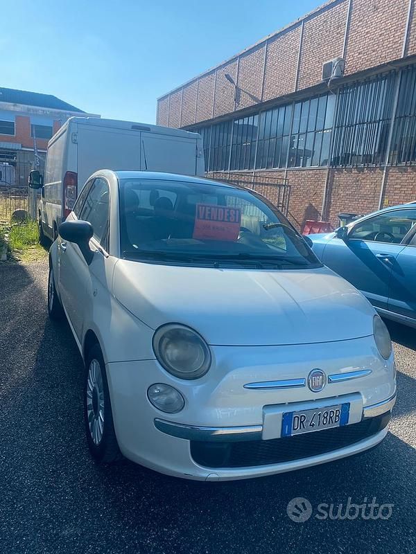 Usata Fiat 500 2008 Bianco Utilitaria