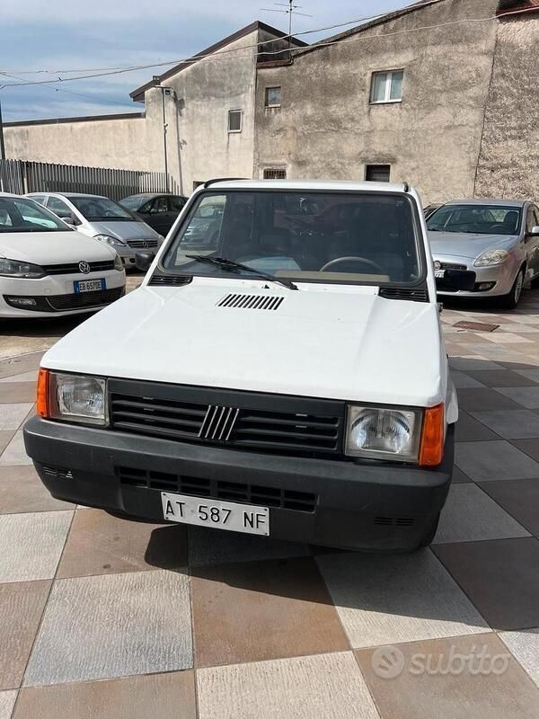 Usata Fiat Panda 39 CV (28 kW) 1998 Bianco Utilitaria