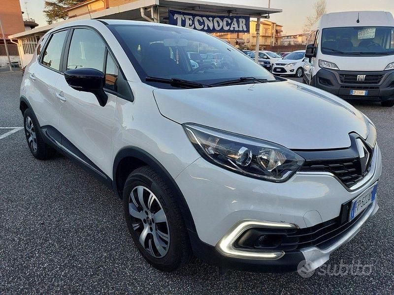Usata Renault Captur 90 CV (66 kW) 2018 Bianco SUV