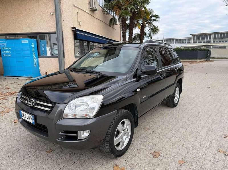 Nero Usata 2007 Kia Sportage Active SUV | 3600 € (Buon prezzo) - Immagine 1/4