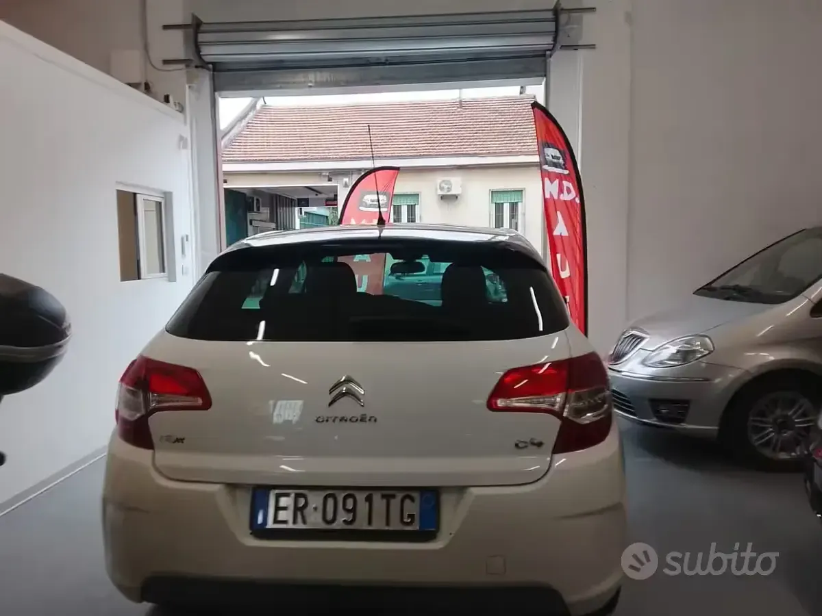 Usata Citroën C4 92 CV (67 kW) 2014 Bianco Berlina
