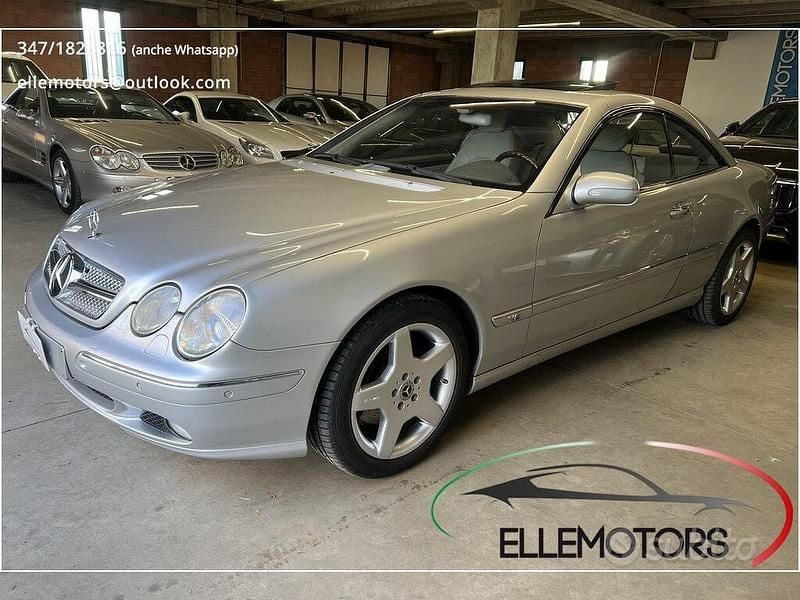 Usata Mercedes CL500 306 CV (225 kW) 2000 Argento Coupé
