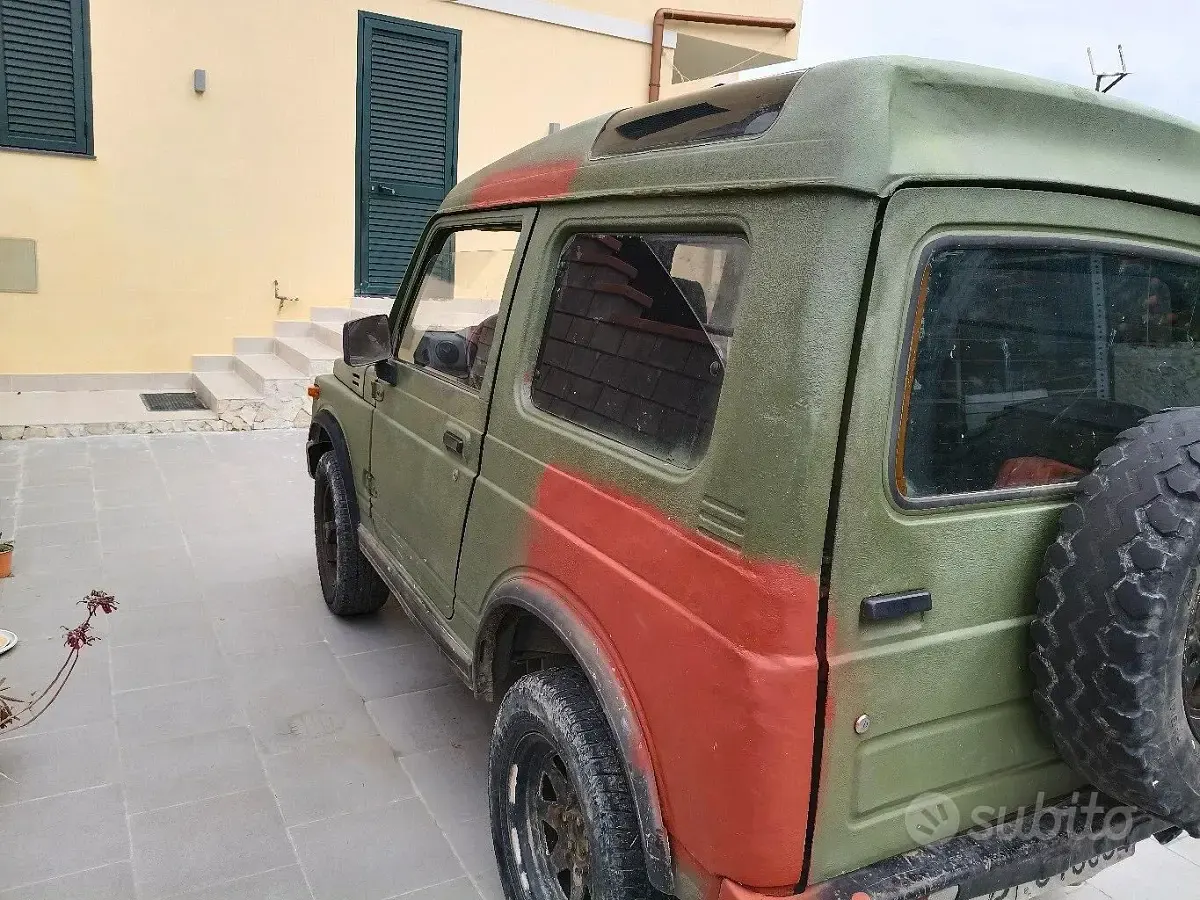Usata Suzuki Samurai 69 CV (50 kW) 1998 Verde SUV