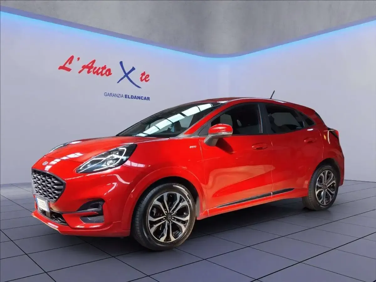 Usata Ford Puma ST-Line 125 CV (91 kW) 2021 Rosso metallizzato SUV