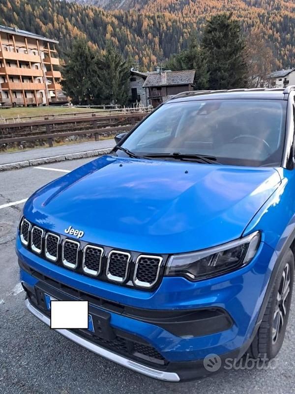 Blu Usata 2021 Jeep Compass Limited SUV | 17.500 € (Ottimo prezzo) - Immagine 1/4