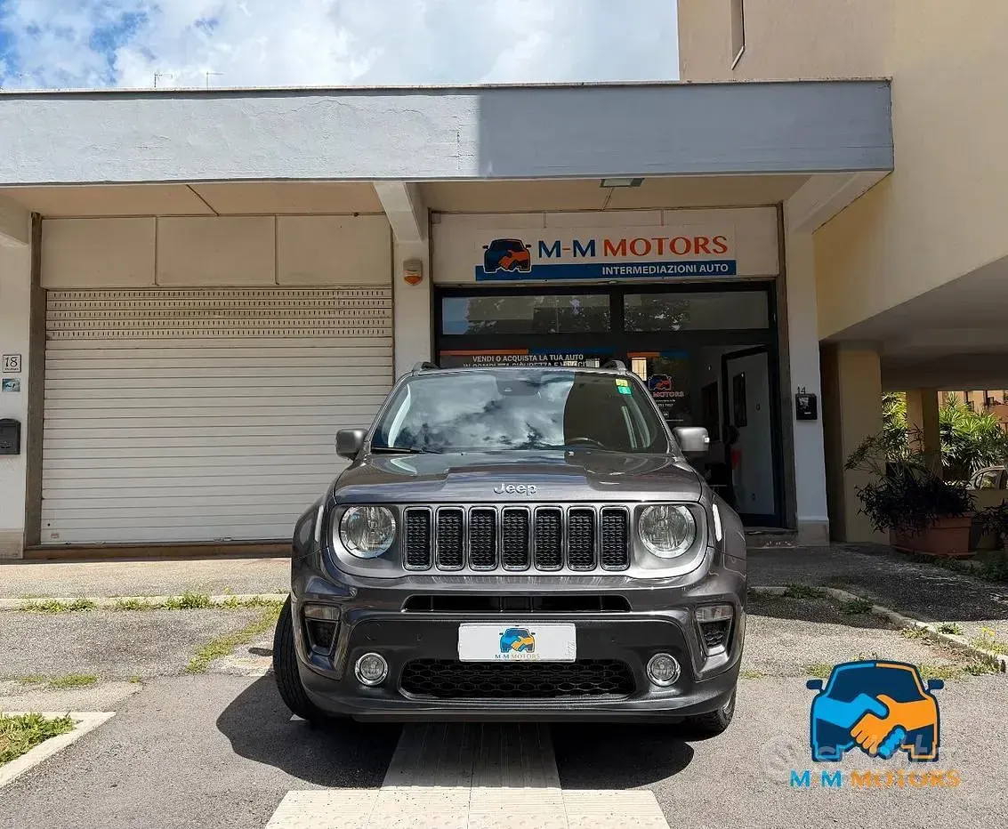 Usata Jeep Renegade Limited 140 CV (102 kW) 2019 Grigio SUV