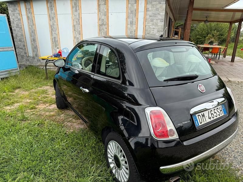 Usata Fiat 500 100 CV (73 kW) 2008 Nero Utilitaria