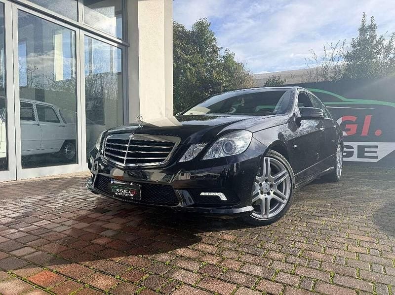 Usata Mercedes E250 Avantgarde 204 CV (150 kW) 2009 Nero Berlina