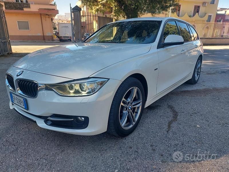 Usata BMW 316 Efficient Dynamics 116 CV (85 kW) 2013 Bianco Station wagon