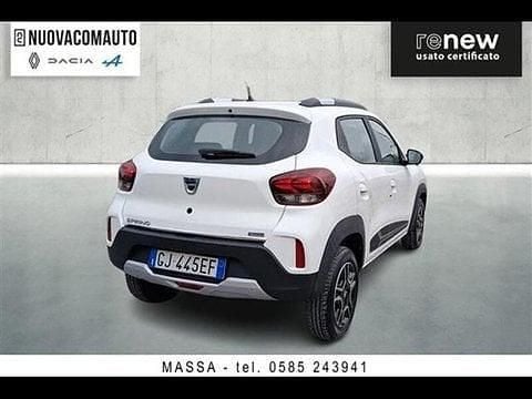 Usata Dacia Spring Comfort 33 kW (45 CV) 2022 Bianco Utilitaria