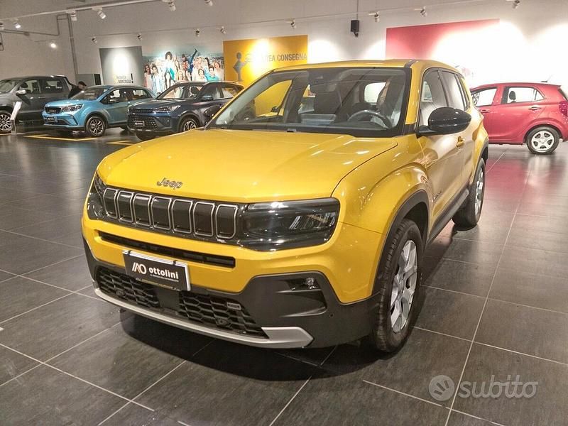 Usata Jeep Avenger Altitude 101 CV (74 kW) 2024 Giallo SUV