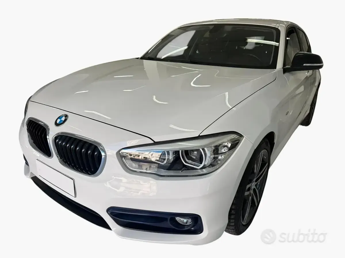 Usata BMW 116 Efficient Dynamics 116 CV (85 kW) 2017 Bianco Utilitaria