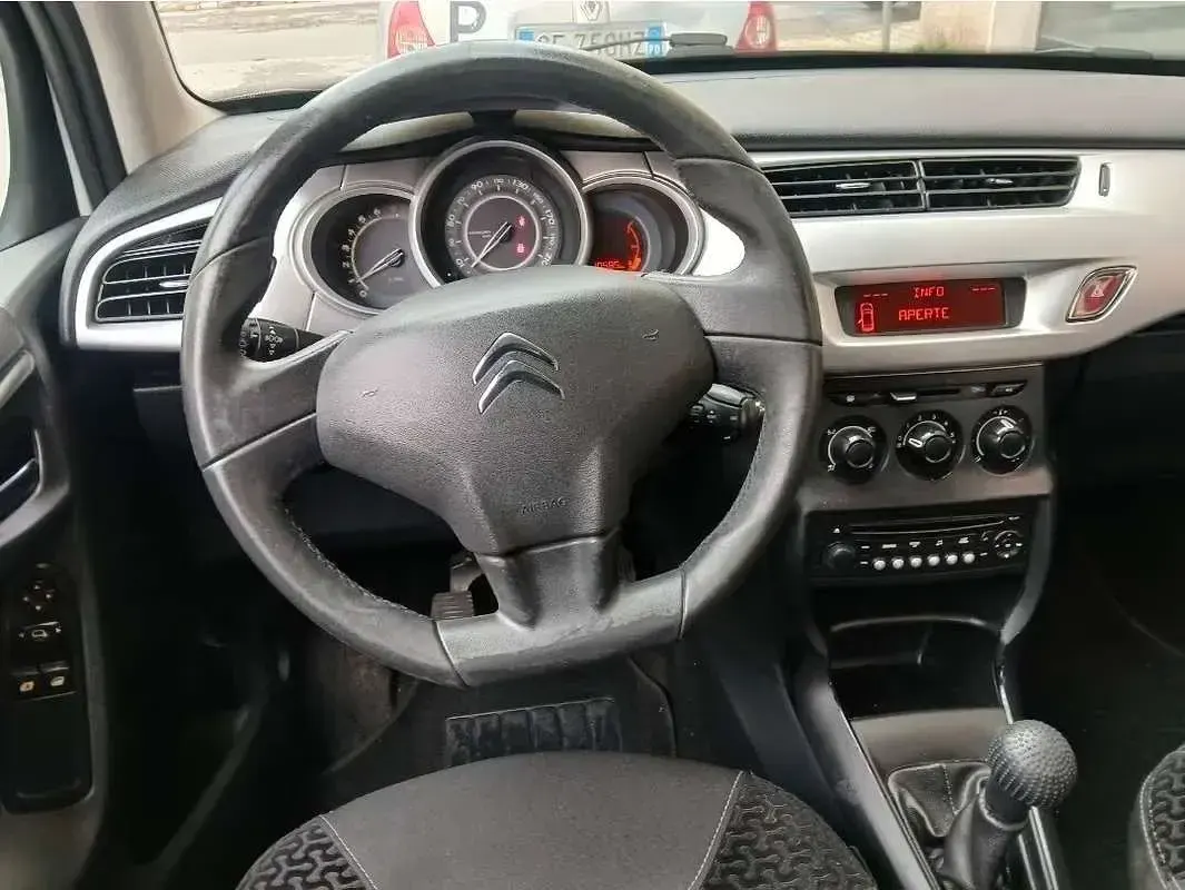 Usata Citroën C3 Attraction 60 CV (44 kW) 2011 Bianco Berlina