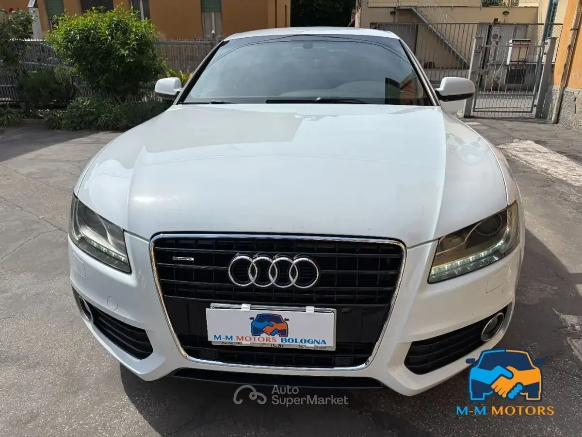 Usata Audi A5 S-Line 239 CV (175 kW) 2011 Bianco Coupé