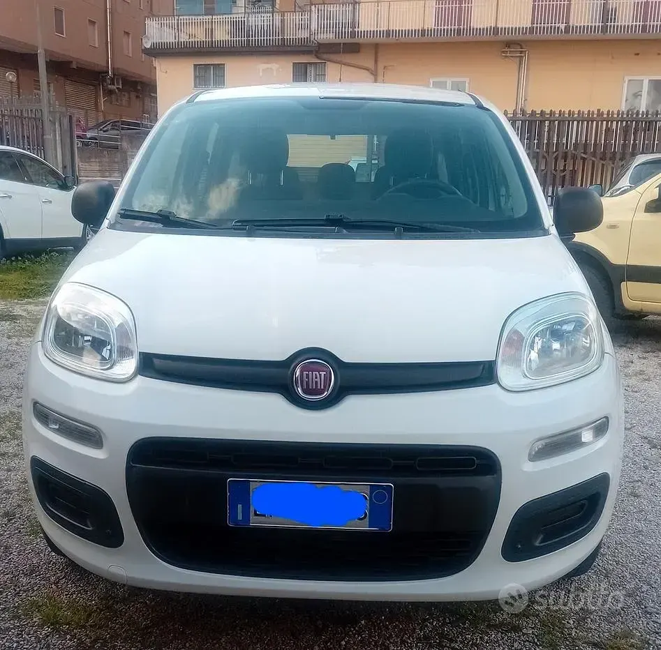 Usata Fiat Panda Lounge 69 CV (50 kW) 2013 Bianco Utilitaria