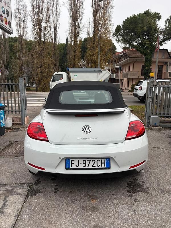 Brugt VW Beetle Cabriolet Design 110 HK (80 kW) 2017 Hvid Cabriolet