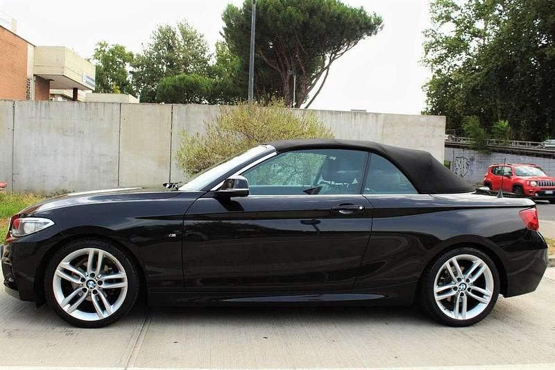 Usata BMW 218 M Sport 150 CV (110 kW) 2016 Nero Cabrio