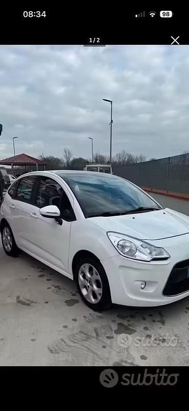 Usata Citroën C3 95 CV (69 kW) 2012 Bianco Utilitaria